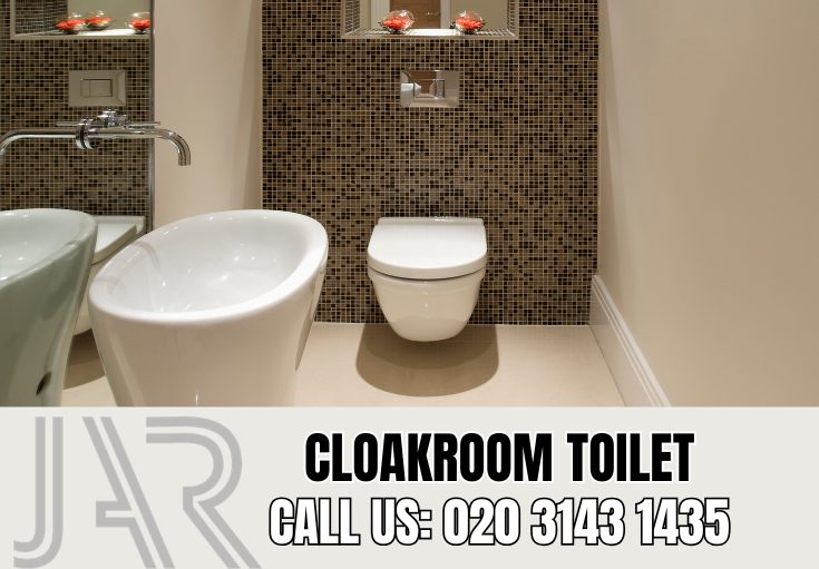 Cloakroom and Downstairs Toilet Installation by Clapham Bathroom Fitters