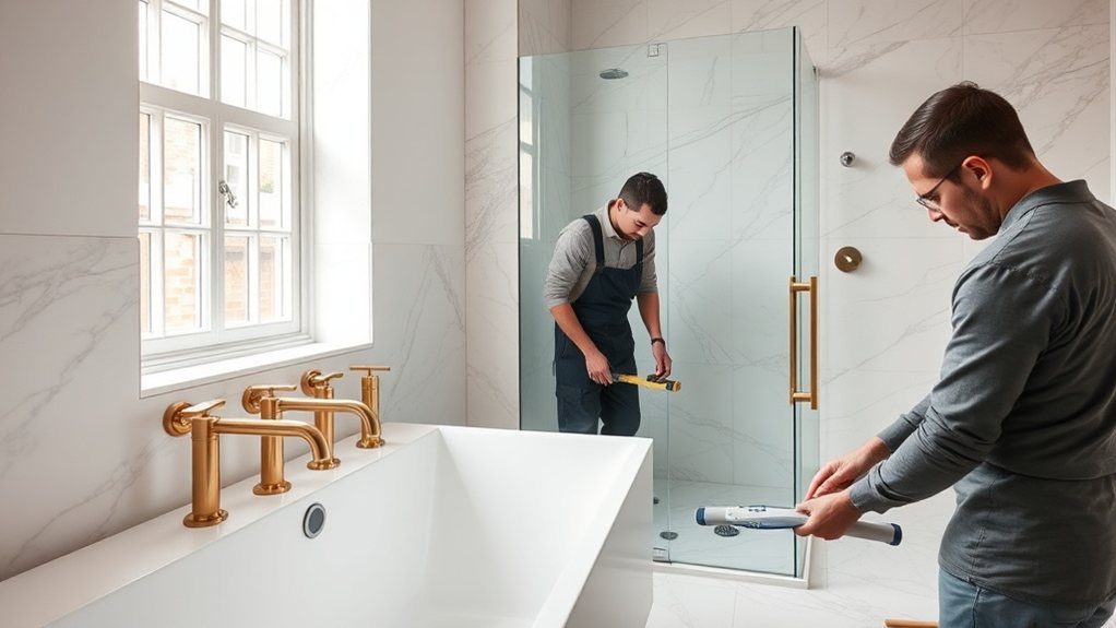 Bathroom installation in Clapham South