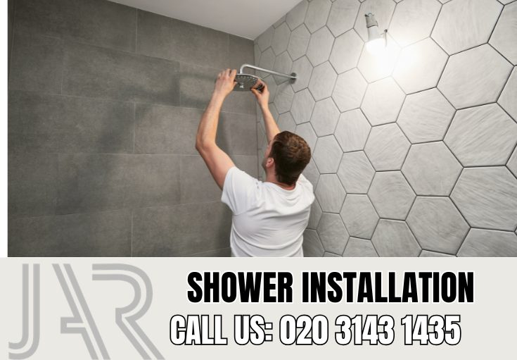 Shower Installation by Clapham Bathroom Fitters